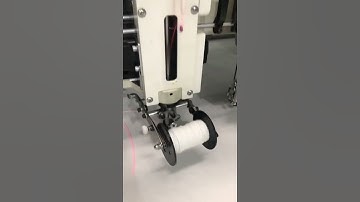 Mixed coiling cording looping taping functions in Richpeace embroidery machine is testing