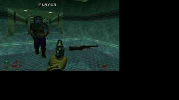 DOOM 64 EX ALL 4 PLAYERS SHOWN ON SAME COMPUTER