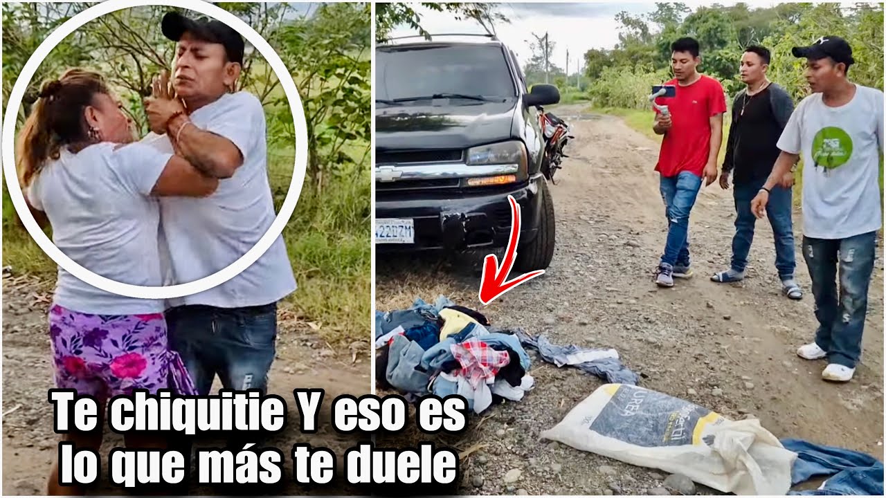 Chentia en la cara le tira la Ropa a Trucha|Hoy se termina lo que tanto quería le grito trucha🤬