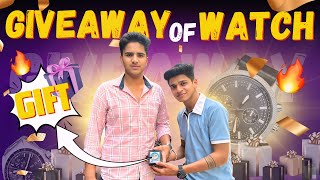 Khud Jaake Di Winner Ko Watch Nonu Ka Watch Giveaway Sahil Gupta Vlogs