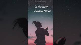 In the Stars - Benson Boone        edit lyrics likesharecomment subscribe