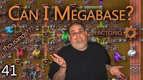 Factorio - Can I Megabase? - Livestream 41 - Designing oil outposts