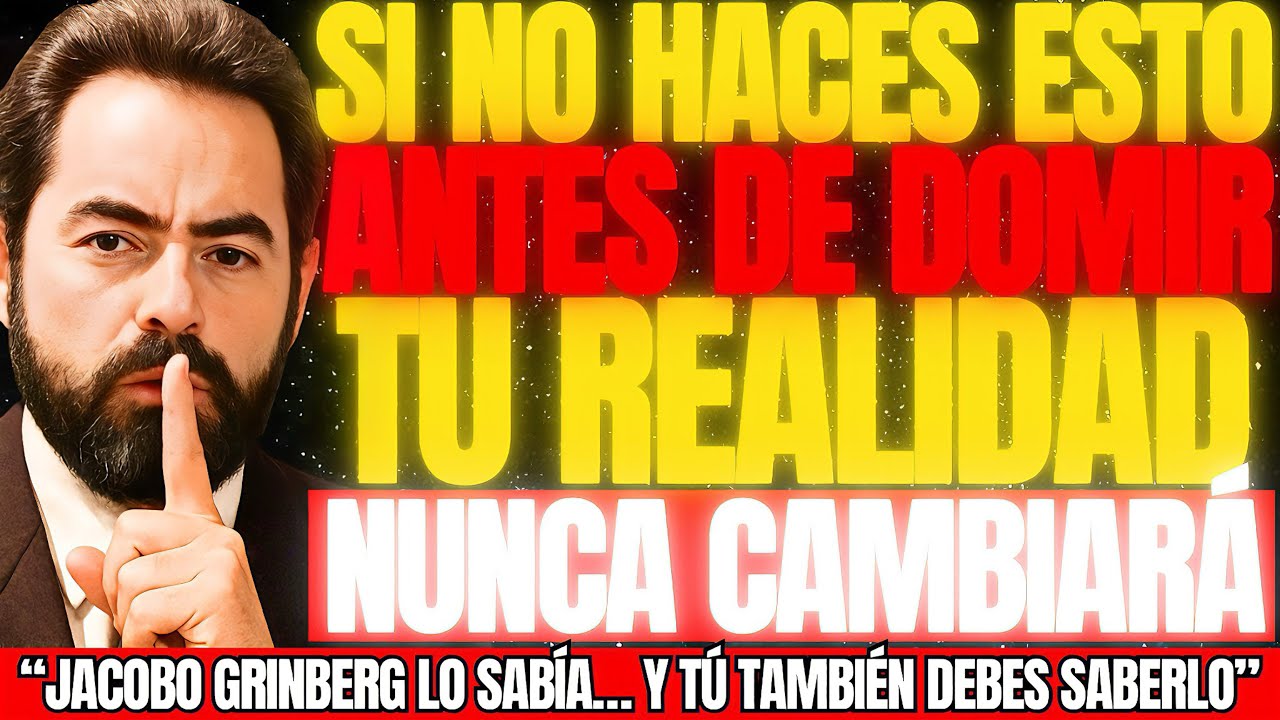 SI NO HACES ESTO antes de DORMIR, tu VIDA nunca CAMBIARÁ - El SECRETO ...