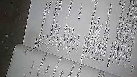 applied physics -II mechanical auto  2nd semester question paper diploma polytechnic