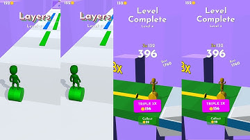 Layers Roll (level-4) Android gameplay video