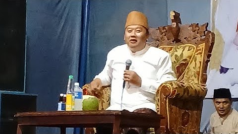 KH Mustaghfirin El Siroj - Mauidhoh Hasanah | Tasyakuran Khotmil Qur