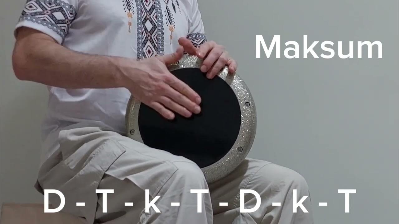 Darbuka Öğreniyoruz. Darbuka Lessons. Learn Darbuka / Part 9 / Maksum
