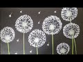 민들레씨 그리기  l  Drawing dandelion seeds