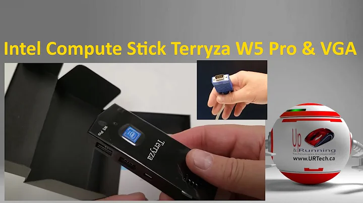 테라스 W5 Pro로 VGA 모니터에서 작동하는 인텔 컴퓨트 스틱을 테스트!