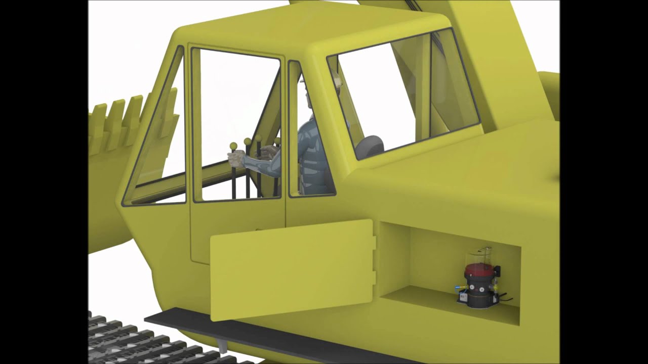 Excavator Lubrication System