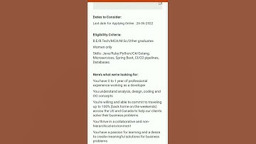 ThoughtWorks Off Campus Drive 2022 | Application Developer | IT Job | Engineering Job