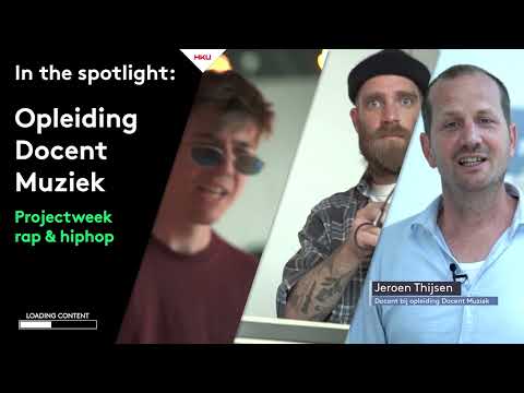 HKU // Opleiding Docent Muziek: projectweek rap & hiphop