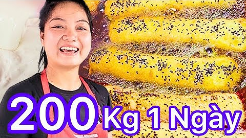 LÀM GIÀU TỪ BỘT CHUỐI CHIÊN CHỜ CÔ OANH 7 chi nhánh không ngấm dầu phồng to nổi tiếng Bình Dương