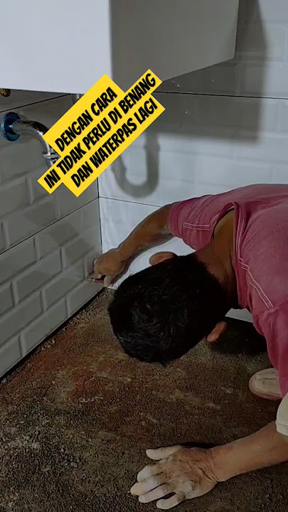 menentukan kemiringan lantai kamar mandi #construction #shorts