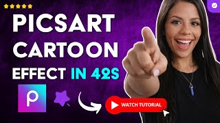 How to APPLY the CARTOON EFFECT on Your PHOTOS Using PICSART in 42 S How to APPLY the CARTOON EFFECT on Your PHOTOS Using PICSART in 42 S
