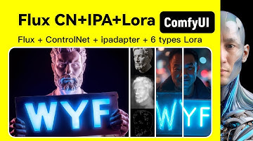 Flux XLabs ControlNet ipadapter Lora  | ComfyUI Flux ｜Workshop Download and install Tutorial