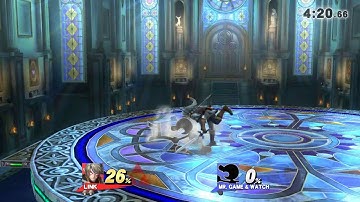 Link Vs. Mr. Game And Watch