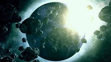 asteroid field onto earth