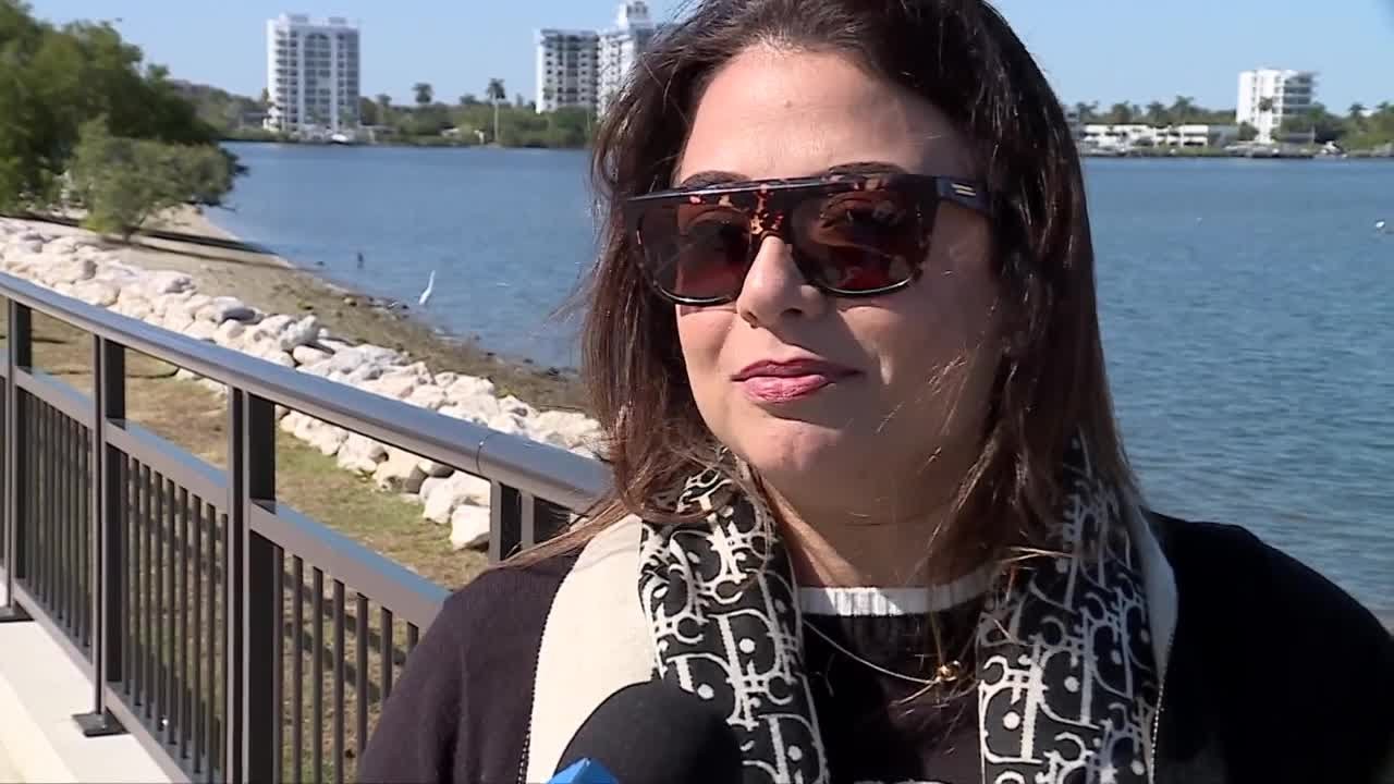 What security concerns does Trump face on route to Mar-a-Lago?