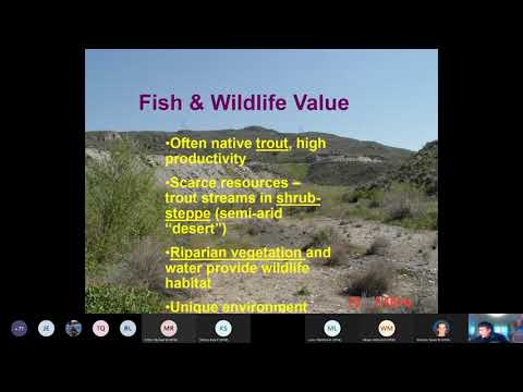 WDFW lunch seminar: Variations in fish spawning-flow timing in WA desert streams of the mid-Columbia