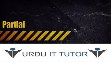 30-C# Tutorial – Partial