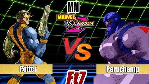 Mvc2: Potter (Scrub) vs Peruchamp (Thrax)  Ft 7:. 10.06.23 #FREEMVC2  DC COOL!!!