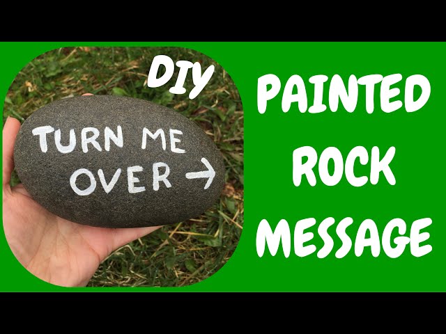 Stoner Spring Craft Painted Rock DIY