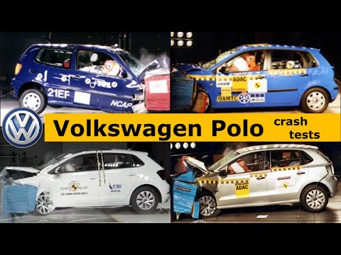 Volkswagen Polo crash test (3 4 5 6) all generations (Euro NCAP)