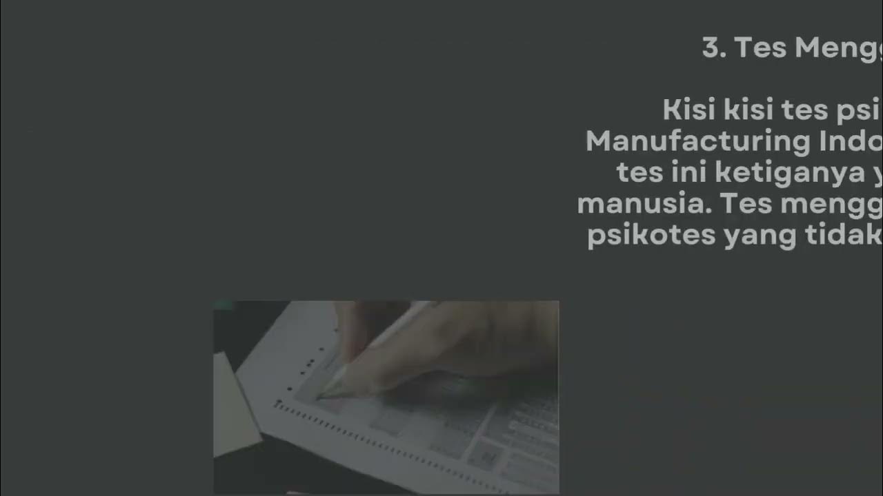 kisi kisi tes pt sami semarang - YouTube