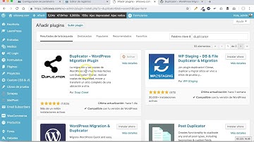 Plugin Duplicator: copias de seguridad y migraciones en WordPress