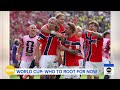 Where teams stand in the World Cup quarterfinals
