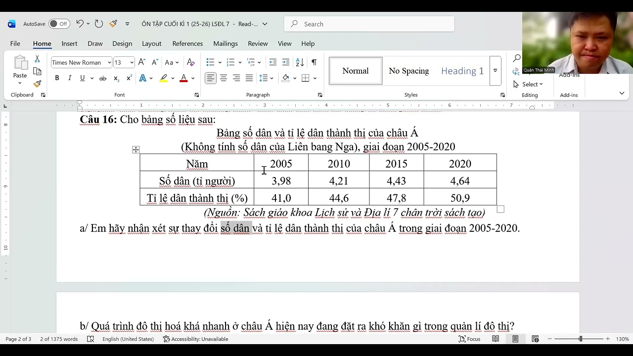 Ôn tập LSDL 7 (phần 2)