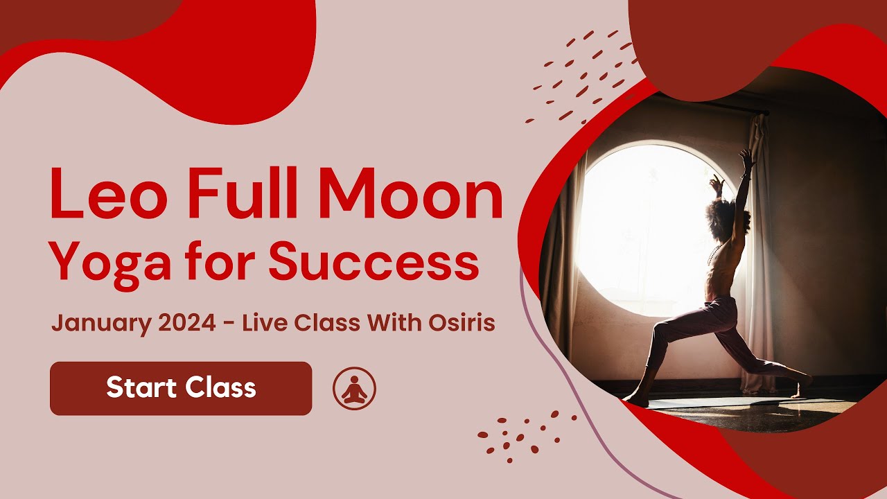 60 Min Yin Yoga - Leo Full Moon - January 2024 - YouTube