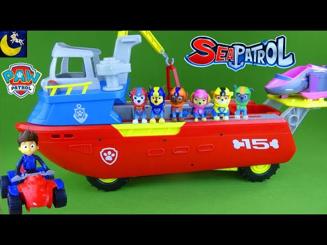 Bateau sea paw patrol