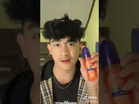 tutorial rambut cowok mengembang