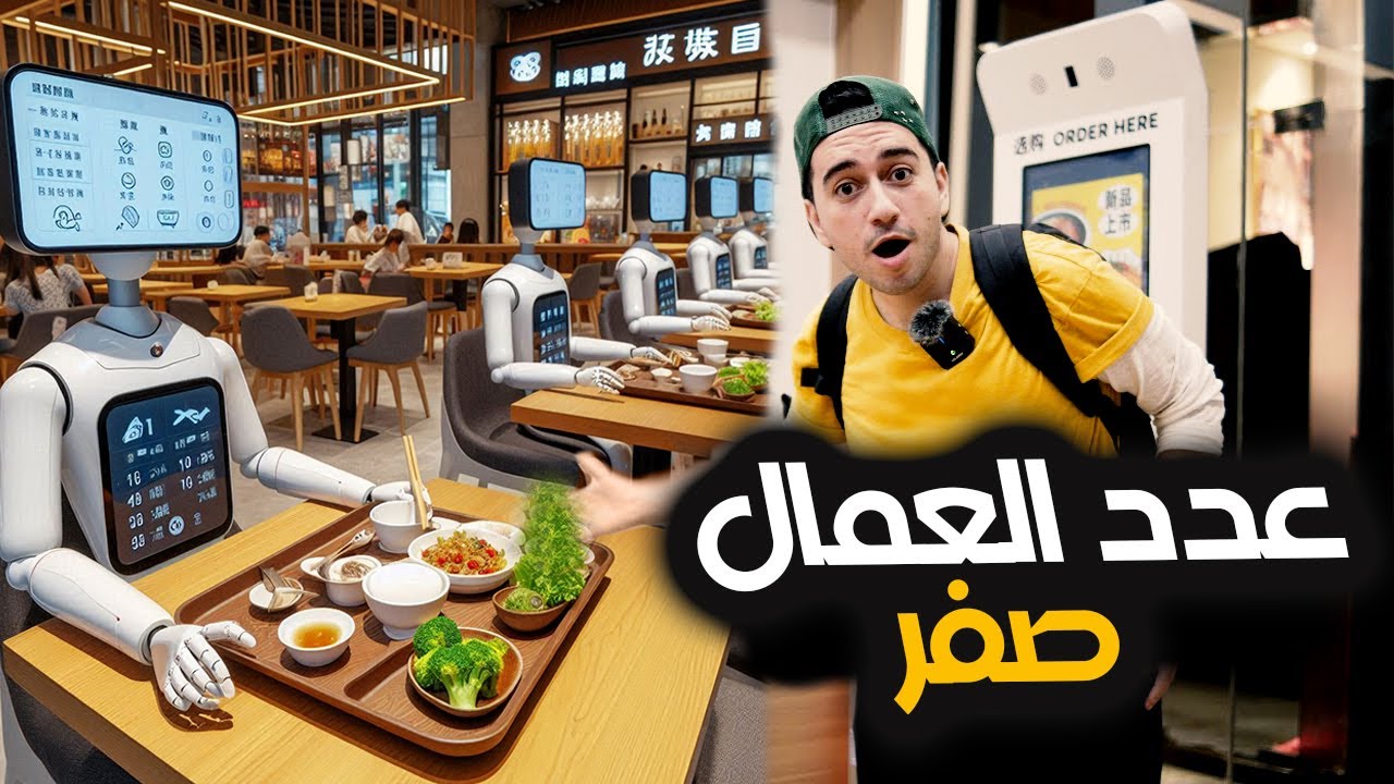 مطعم بدون موظفين في الصين .. أغرب مطاعم العالم ..  فكرة مشروع مربح جدا