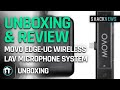 Desempacotar e revisar: Sistema de microfone de lapela sem fio Movo EDGE-UC