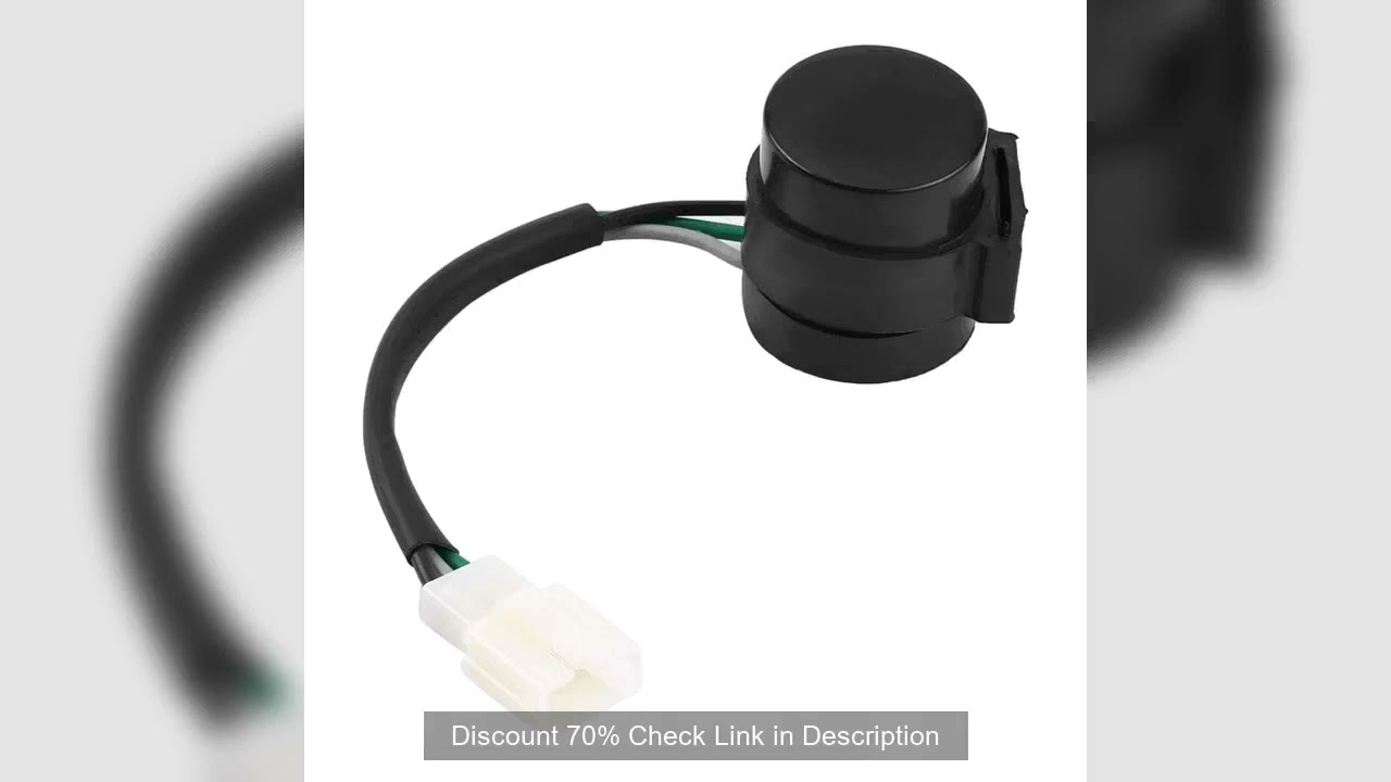 3 Pins Round Turn Signal Flasher Relay Blinker for GY6 50?250cc Motorcycles Scooters Moped ATV