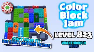 Color Block Jam - Level 823 Walkthrough Solution