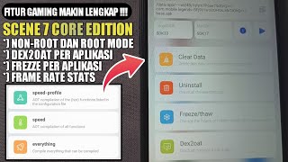 SCENE7 NON-ROOT WITH MORE COMPLETE GAMING FEATURES !!! HOW TO USE SCENE7 FOR GAMING WITHOUT ROOTING