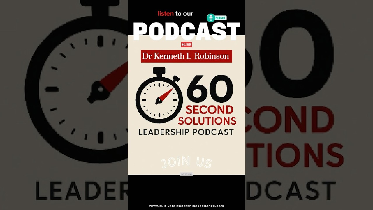 60-Second Solution — The Power of Senior Leadership Buy-In