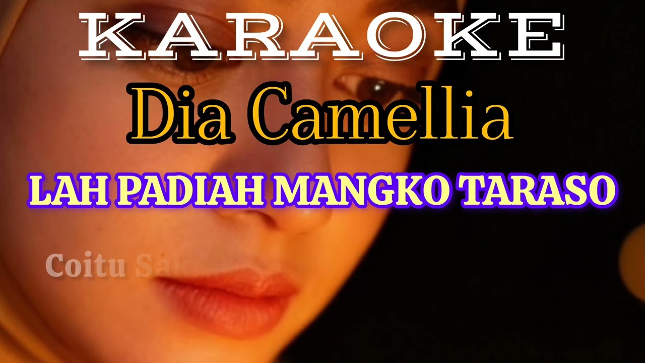KARAOKE - Dia Camellia - " LAH PADIAH MANGKO TARASO " ( Orig1n4l Sound Diandra ) 2026
