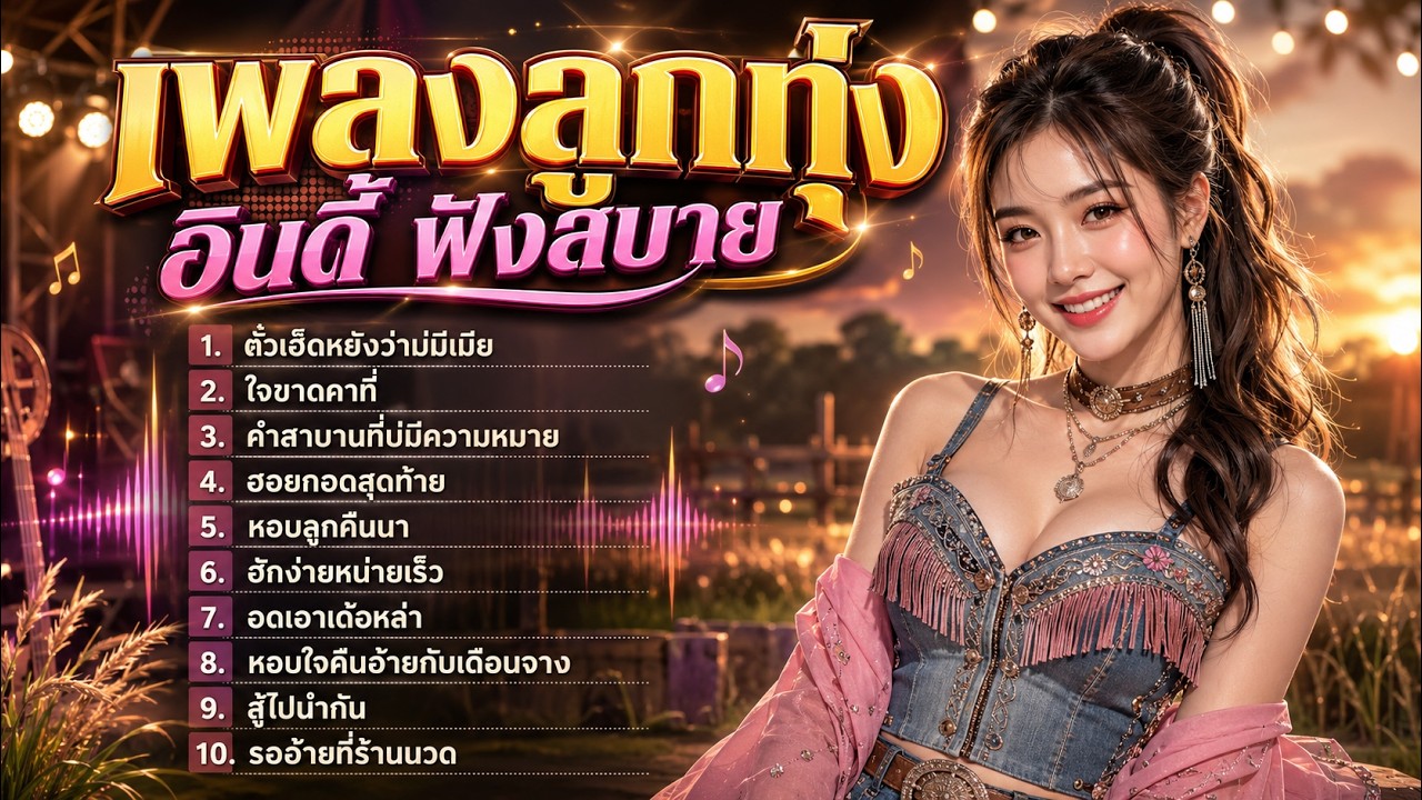 เพลงลูกทุ่ง อินดี้ ฟังสบาย 2026| น้องจำปา เวอร์ชั่นสาวลูกทุ่ง
