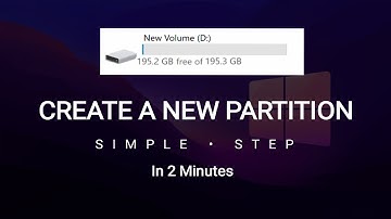 How to Create a New Partition | Windows 10, 11 | Hard Drive Partition | Disk Partition | 2024