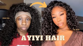 WATCH ME SLAY THIS WIG | AYIYI HAIR 2021 REVIEW