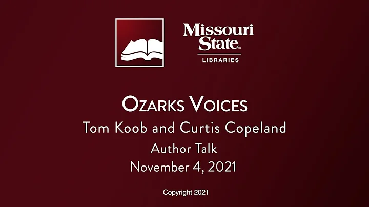 Tom Koob and Curtis Copeland, Author Talk, Novembe...