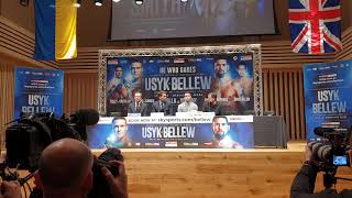 Callum Smith PRESS CONFERENCE with Eddie Hearn