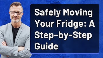 Safely Moving Your Fridge: A Step-by-Step Guide