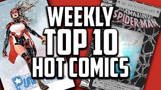 Hot Top 10 Comic Books On The Rise - DEC (Week 2) 2018
