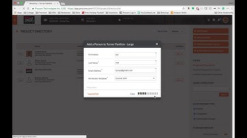 Procore Basics: How to use Directory to add summer staff